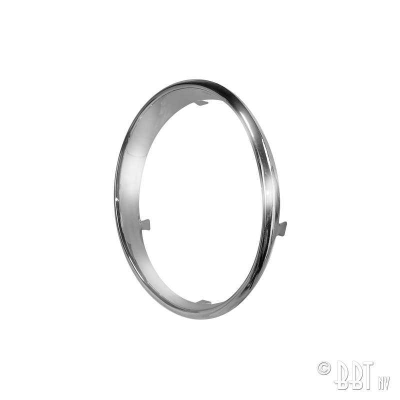 Ring rund Kilometerzähler, verchromt