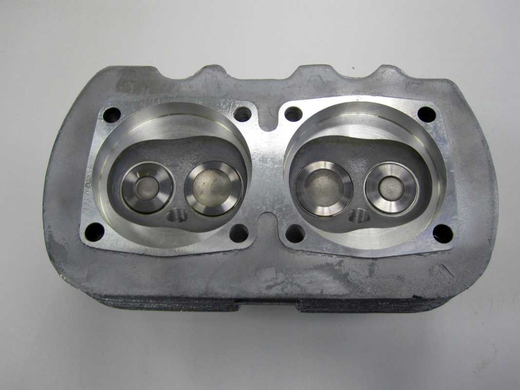 Zylinderköpfe VW Typ 1 Doppelkanal Standard 043 beste Qualität bleifreitauglich, Langgewinde Satz