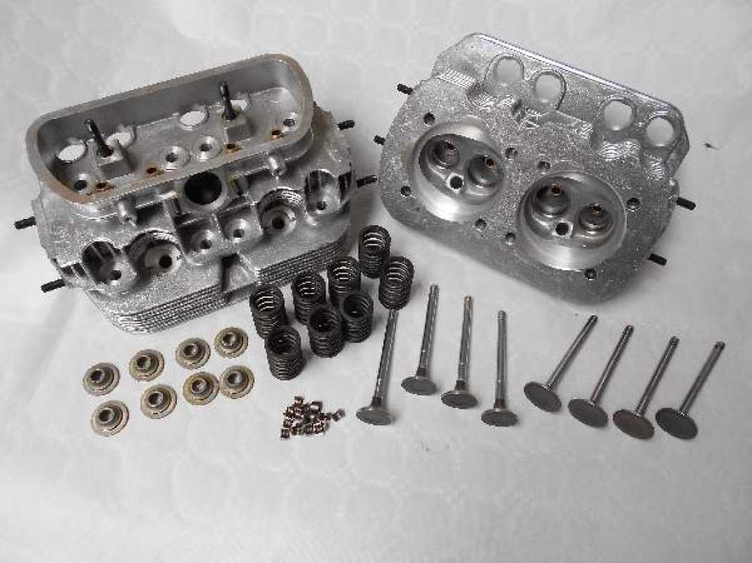 Cylinder Heads Single Port VW Beetle 1,3 40PS, Set