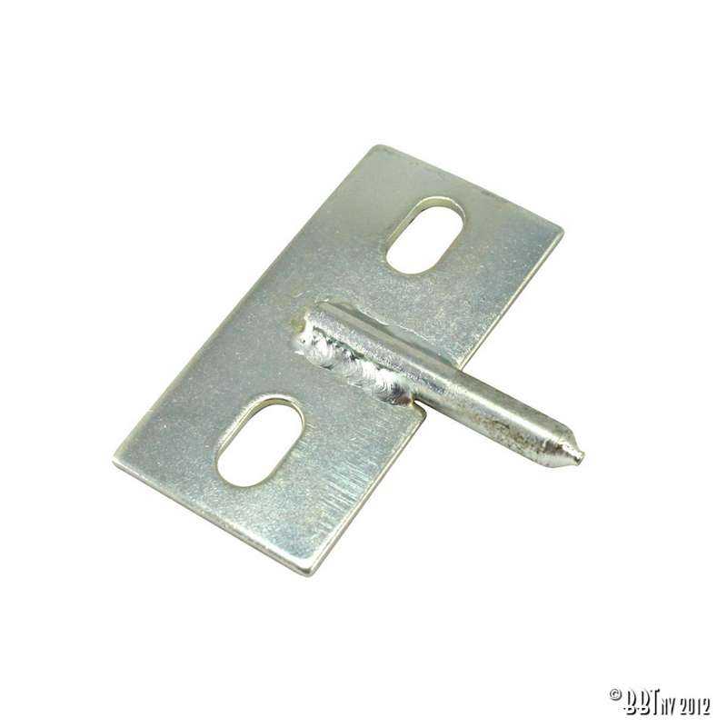 Rastbolzen Rückbanklehne, Cabrio, Stück