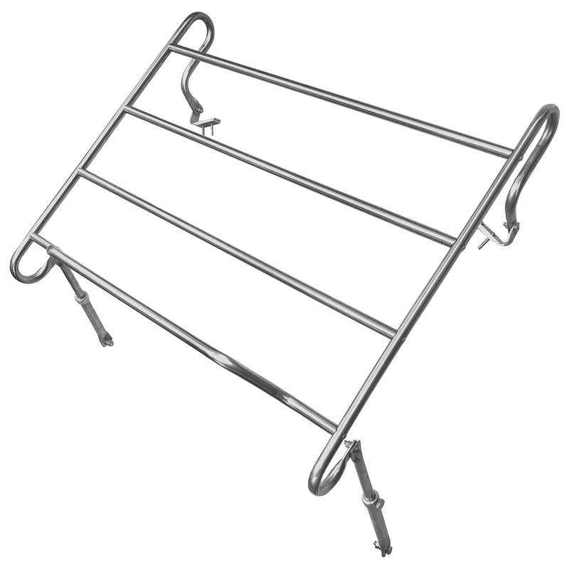Gepäckträger hinten Edelstahl - Käfer Kabrio