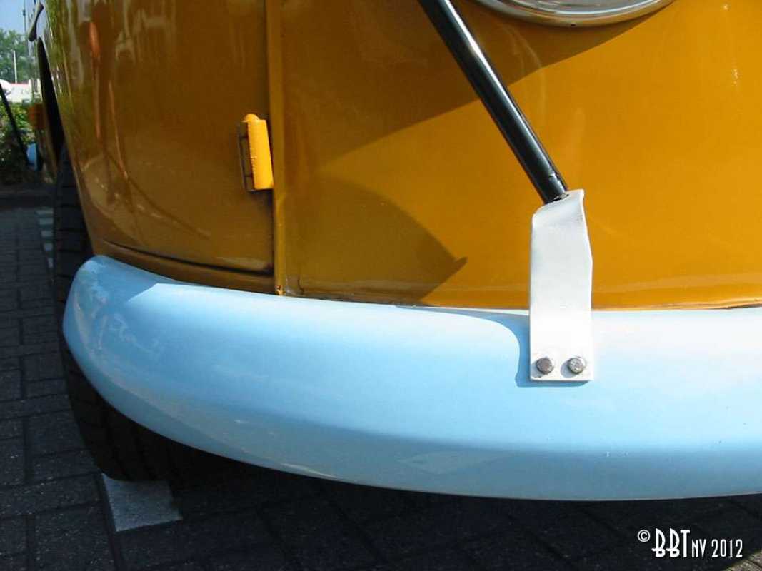 Bracket on bumper for Westy tent #6500, With right cargo doors