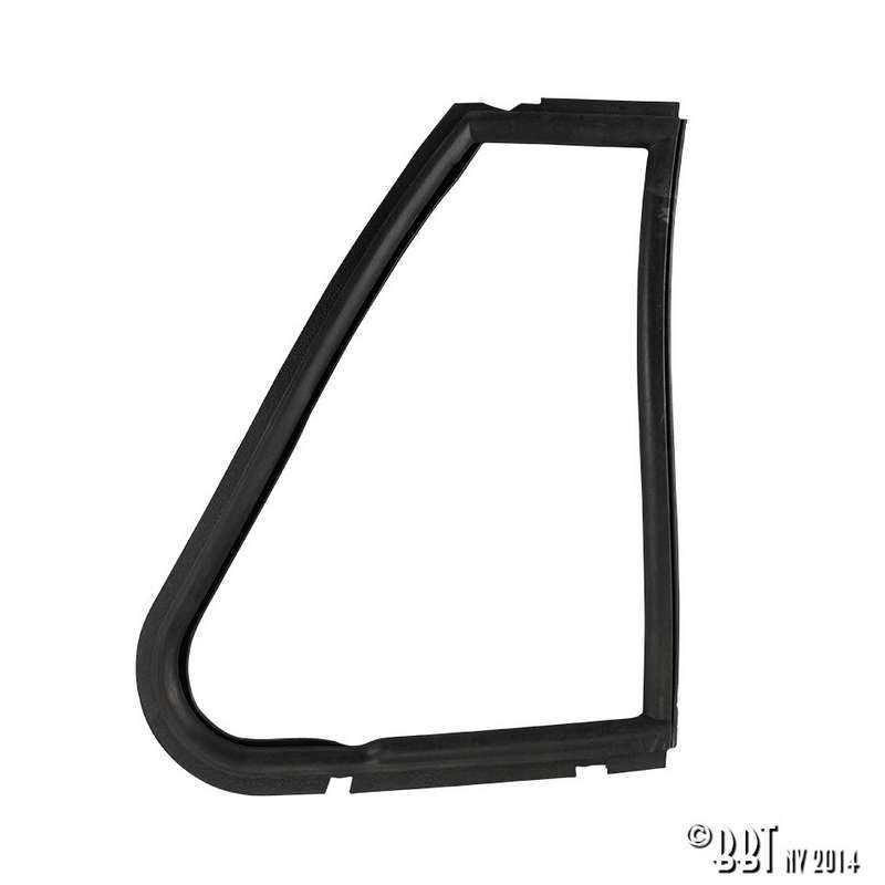 Vent wing seal, right, each, German quality