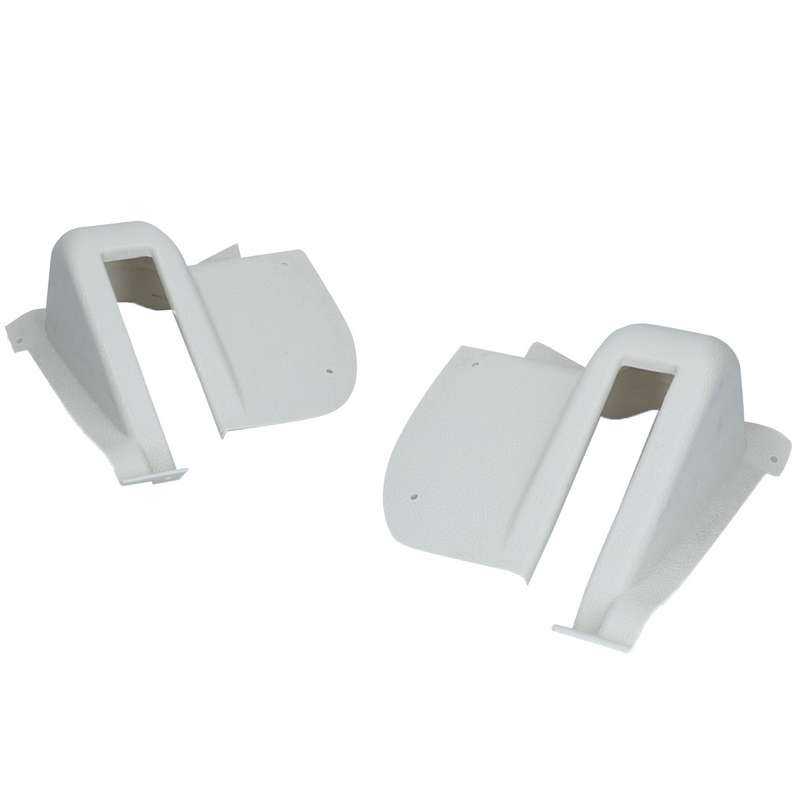 Tailgate hinge covers - pair