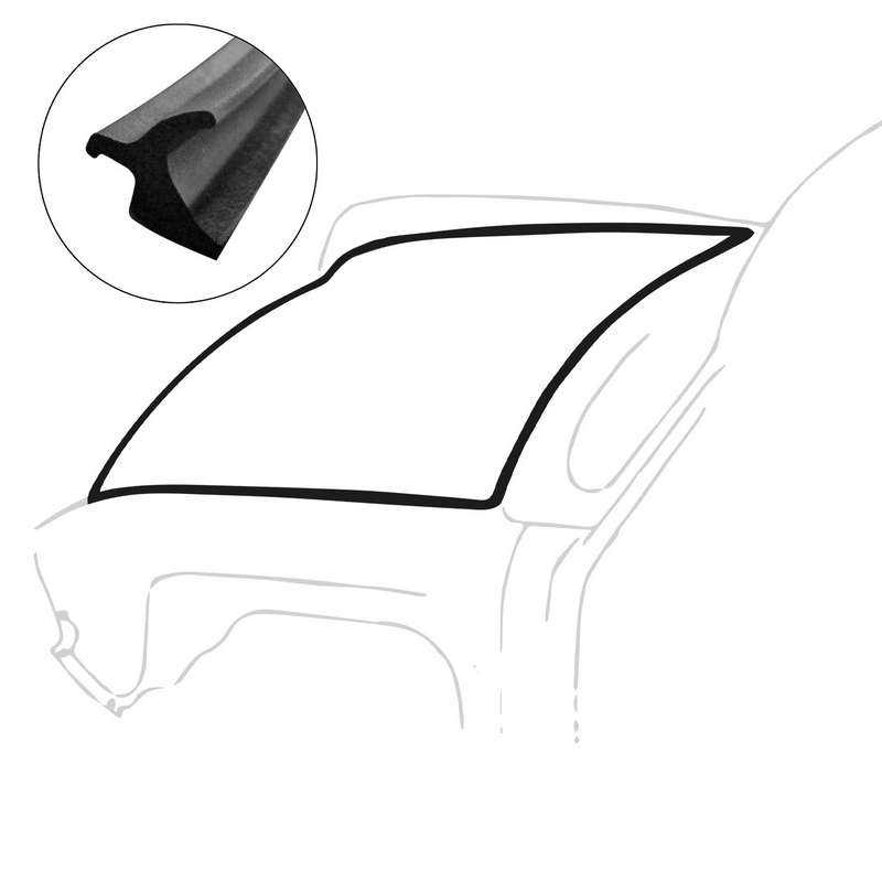Front deck lid seal
