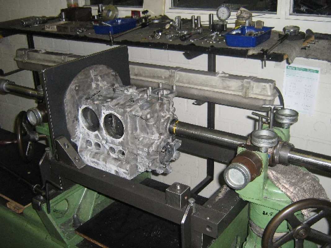 Hauptlagerbohrung spindeln VW Typ 1 Motor, Bus usw. inkl. erweiterte Prüfung