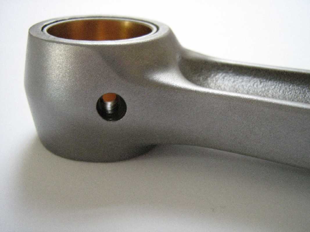 Pleuelstangen Typ 4 / Porsche 914 Erleichtern, Auswiegen und Kugelstrahlen