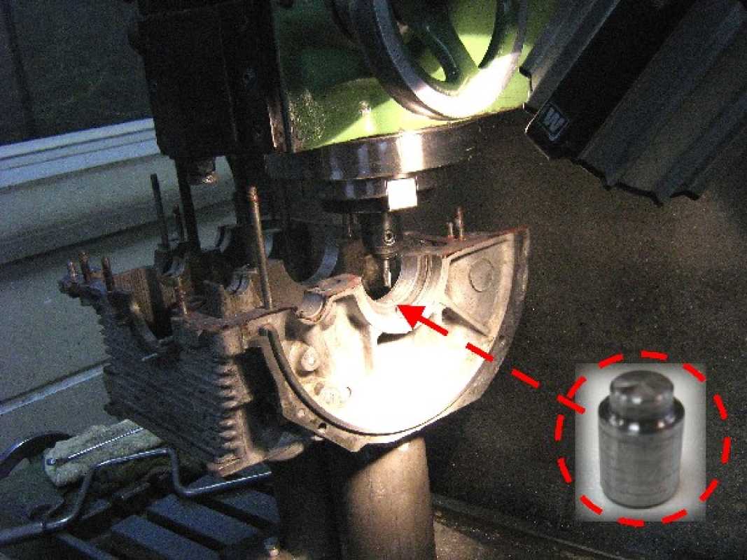 Hauptlager Passstift Reparatur VW Käfer Typ 1