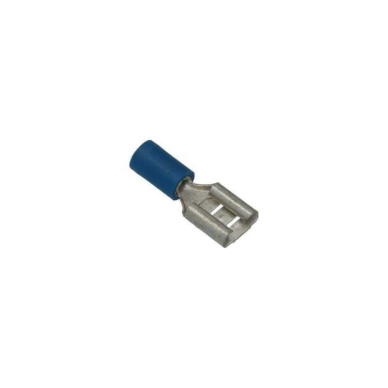 Cable connector blue, flat 8x0.8mm