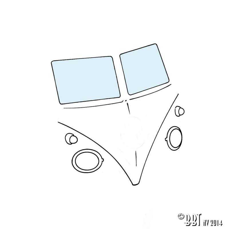 Windshield, clear