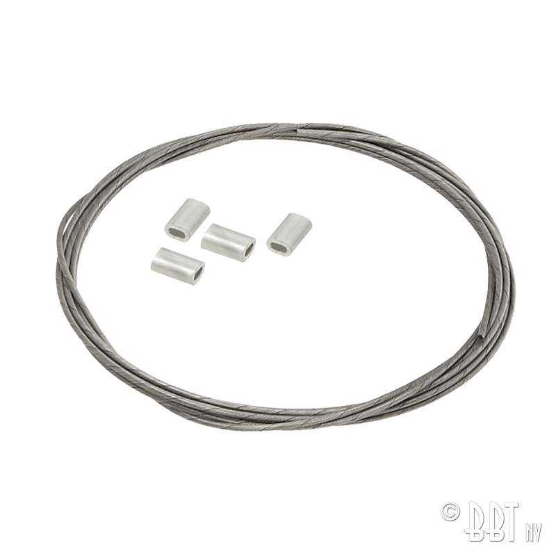 Spannseil seitlich - Käfer Cabrio 04/60-, Karmann Ghia Cabrio 08/57-