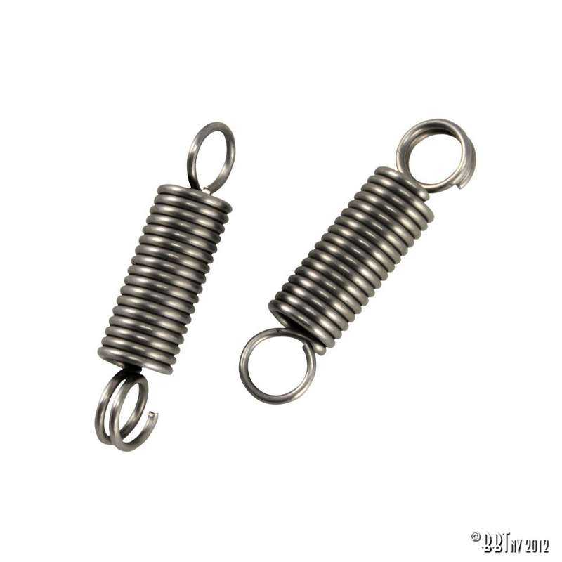 Feder spannkabel seitlich - Käfer Cabrio 04/60- (Paar)