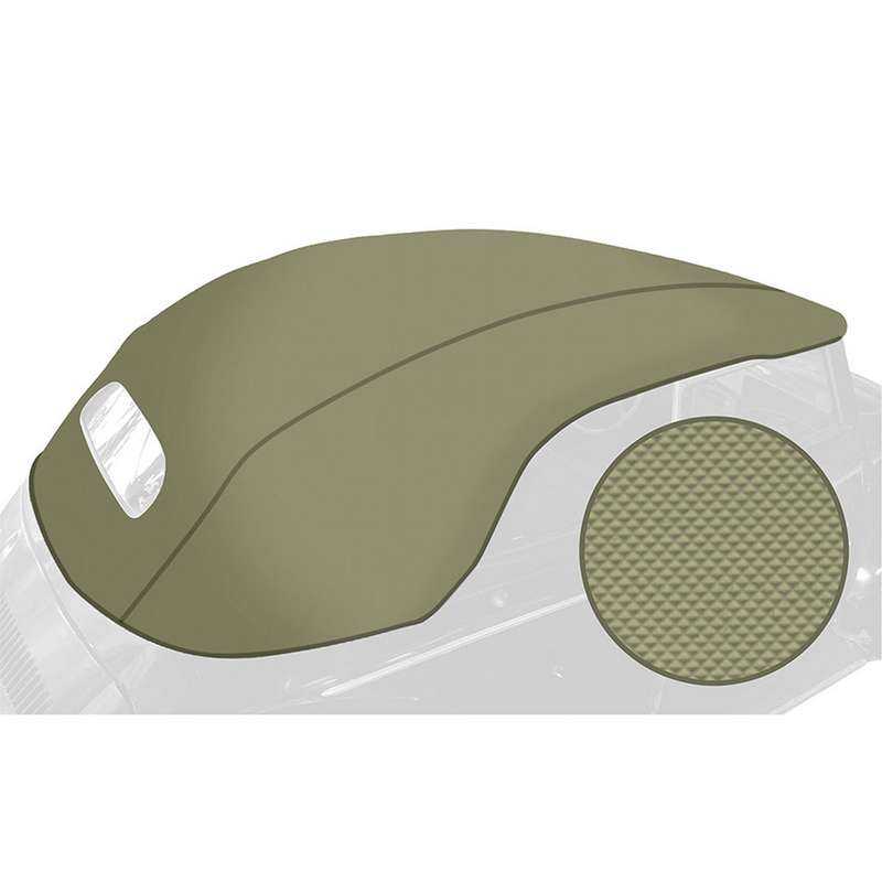 Cabrioverdeck, beige vinyl