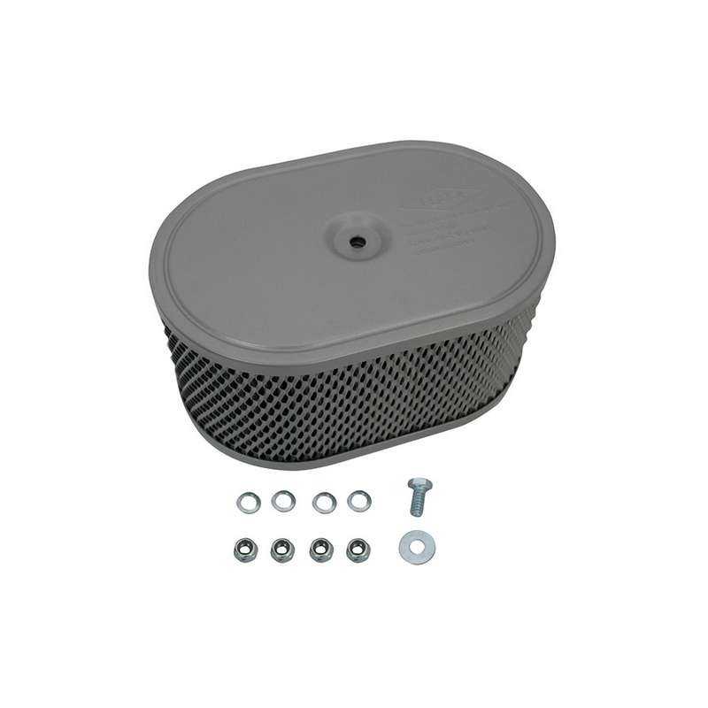 Luftfilter, oval, klassische Maschen-Optik