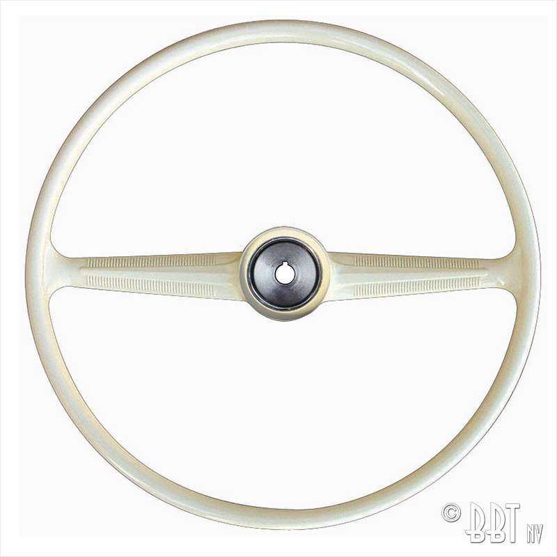 Steering wheel, grey
