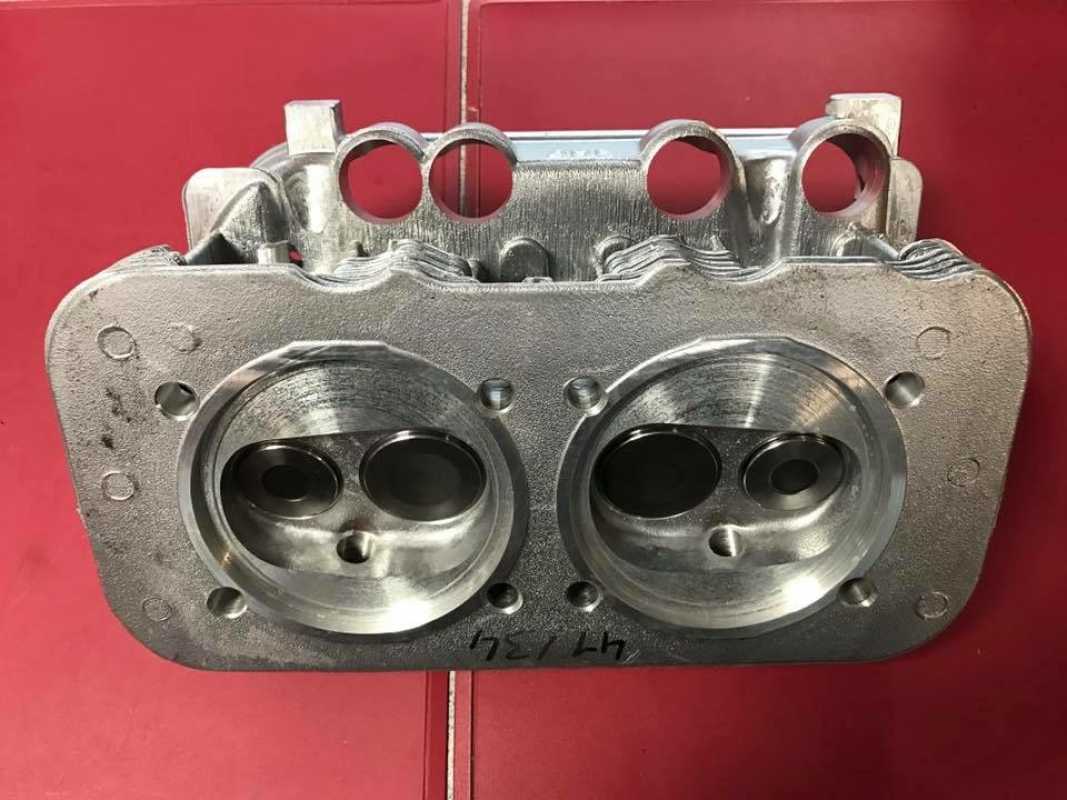 Cylinder Heads Type 4 B.A.S. S-Version CJ 1,8-2,0 41/34mm valves VW T2b baywindow T3 vanagon