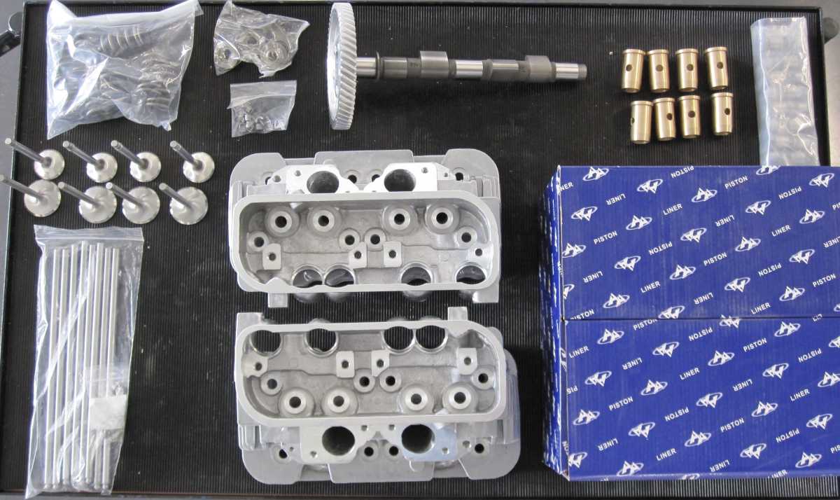 Umbaupaket 2.0 Liter Typ 4 70PS VW T2b Bus auf ca. 100PS - ohne Vergaseranlage