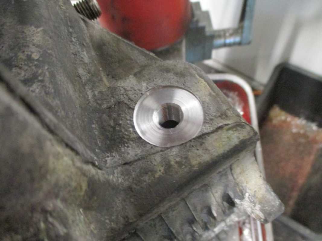 Öltemperaturgeber VW Typ 1 Gehäuse M10x1 nachrüsten (Position Typ 3 Öleinfüller)