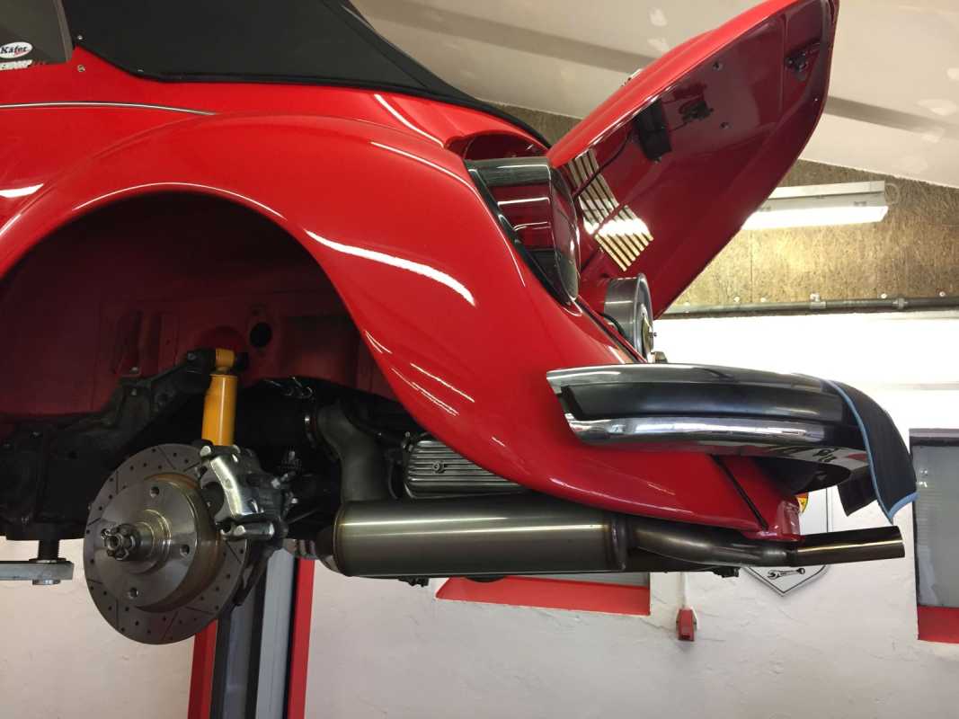 Streetsport Exhaust VW Beetle Stainless Steel VW Beetle Type 1 with preheating - SILENT VERSION