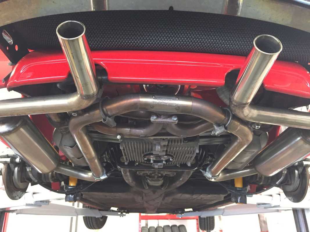 Streetsport Exhaust VW Beetle Stainless Steel VW Beetle Type 1 with preheating - SILENT VERSION