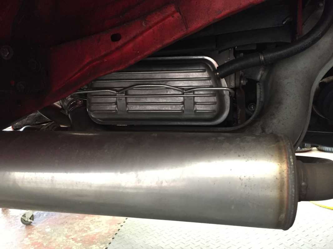 Streetsport Exhaust VW Beetle Stainless Steel VW Beetle Type 1 with preheating - SILENT VERSION