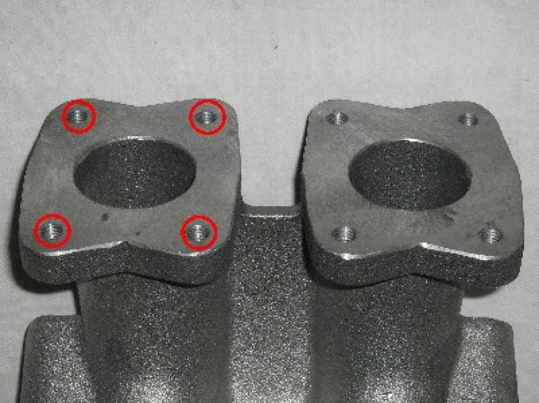 Manifolds VW Type 4 Weber IDF 48 / Dellorto (4 bolt)