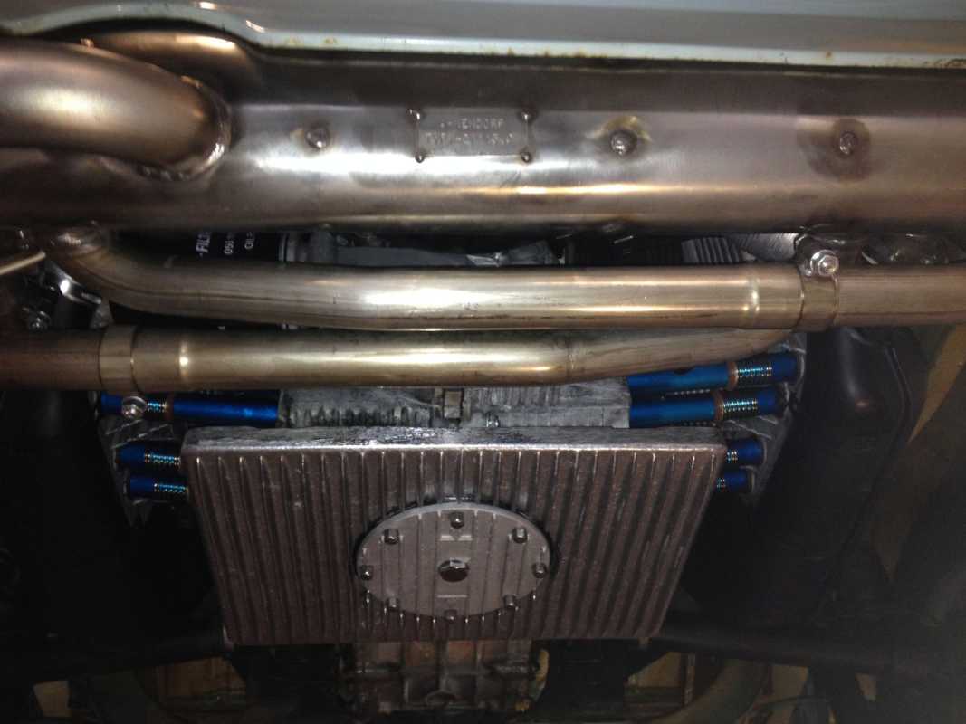 VW T1 Bus Auspuff Ahnendorp Customsport mit Vorwärmung