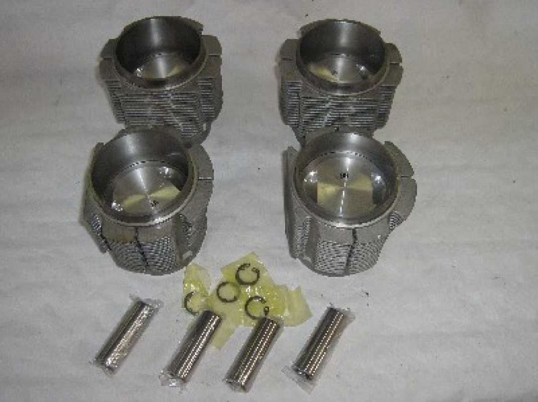 Piston / Cylinder Porsche 356 86mm Alu-Biral 1720ccm