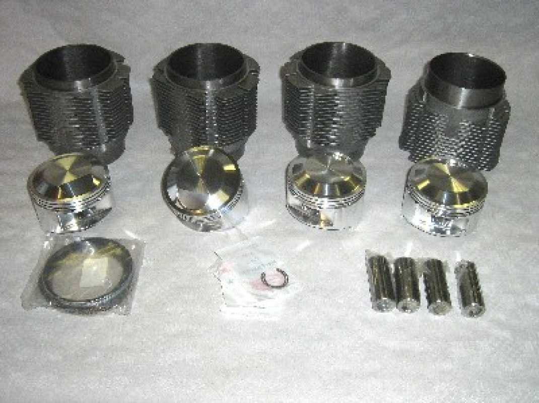 Piston / Cylinder Porsche 356 86mm, forged