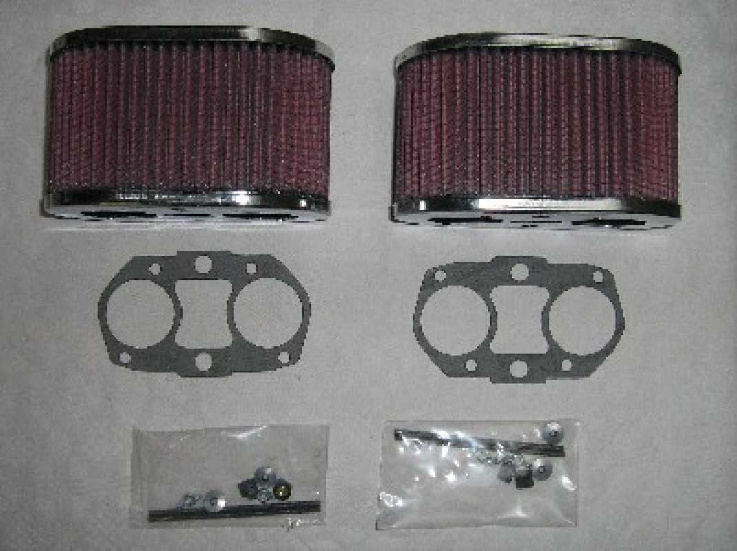 Carburettor Set Weber 44 IDF VW Wasserboxer 2,1 with airfilters