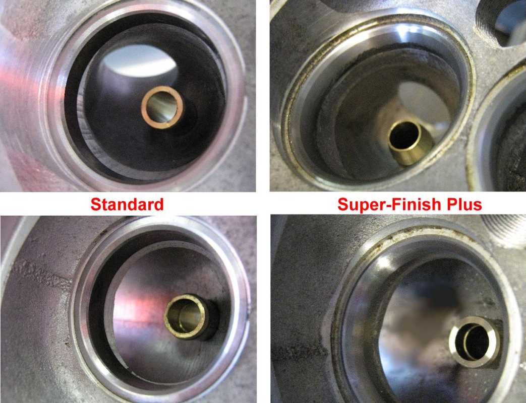 Super-Finish Plus Bearbeitung für 2 Zylinderköpfe VW Käfer Typ 1