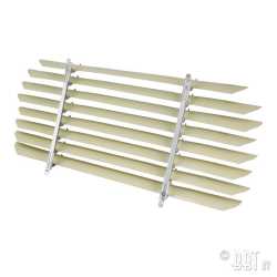 Rear window louvre, not assembled