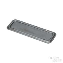 Radio block off plate
