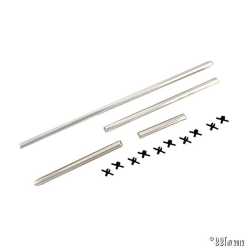 Dashboard moulding kit with clips