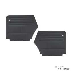 Quarter panels, rear, Beetle convertible, 2 pieces