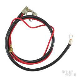 Anlasserkabel, schwarz 840 mm, rot 1050 mm