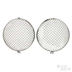 Headlight grilles 'Vintage' stainless steel (pair)