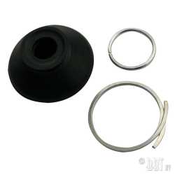 Boot and clips for tie rod end