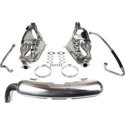 Exhaust conversion set, free-flow, with 84 mm tail pipe (built-in modification needed) Porsche 911 G-Modell