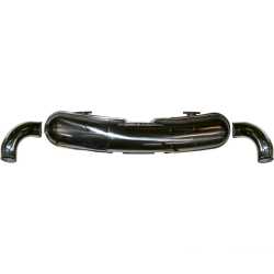 Exhaust, Sport, dual 84 mm loose outlet pipes, Stainless Steel, polished Porsche 911 G-Modell