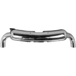 Exhaust, Sport, dual 84 mm outlet pipes, stainless steel, polished. With TÜV/EEC approval Porsche 911 G-Modell