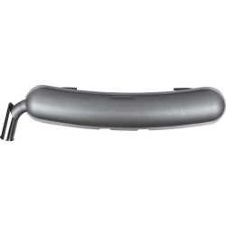 Rear exhaust with Ø57 mm outlet pipe. With TÜV/EEC approval Porsche 911 F-Modell