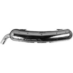 Rear exhaust, Stainless Steel, polished. With TÜV/EEC approval Porsche 911 G-Modell