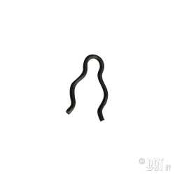 Clip for rocker arm shaft 25/30hp - brush holder steering column
