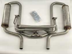 B.A.S. Spezial Auspuffanlage VW Käfer Typ 1 Streetsport Edelstahl mit Vorwärmung - Ahnendorp