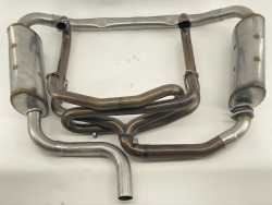 Road Racing BAS Auspuffanlage VW Käfer Typ 1 mit Edelstahl Schalldämpfer neue Version