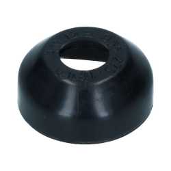 Axle cap between arm and body, each