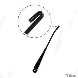 Wiper arm, black, each, left