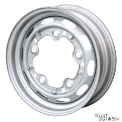 Standard-Rad, 4,5x15 Grau, 5-Loch (5x205) ET +25