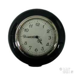 Horn button with clock